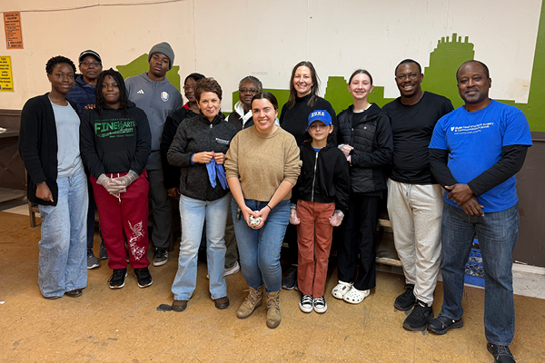 Team members at the Central and Eastern North Carolina Food Bank 