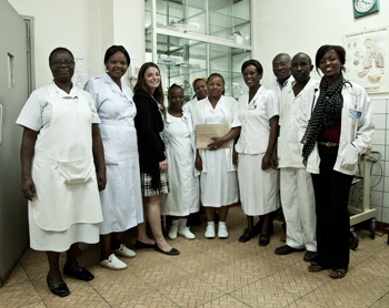 Catherine Staton MD and KCMC Team