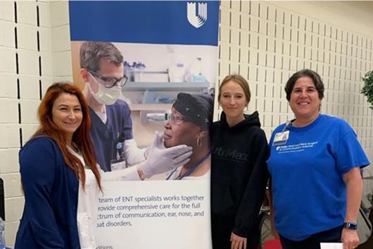 Susan Bell, CMA II, Sherry Degroot CMA II, and Tami Runyan, PA-C