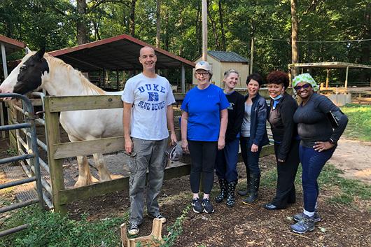 HNS&CS team at Horses for Hope September 11, 2021