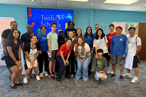 Group photo of HNS&CS team at Tools4Schools in Raleigh, NC