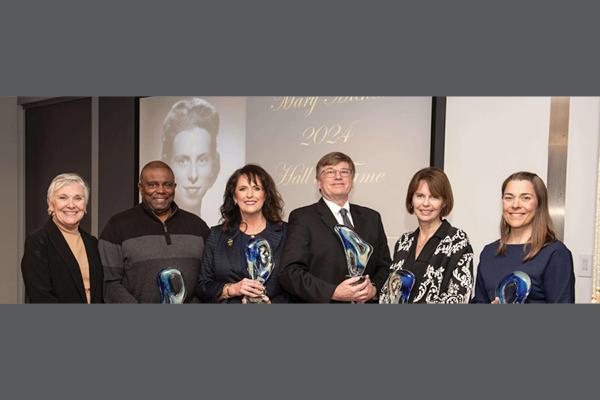 The College of Health Sciences' five new members of its Hall of Fame