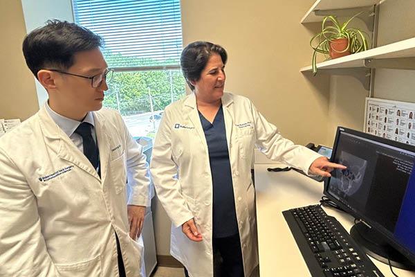 Dr. Jang and Tami Runyan, PA