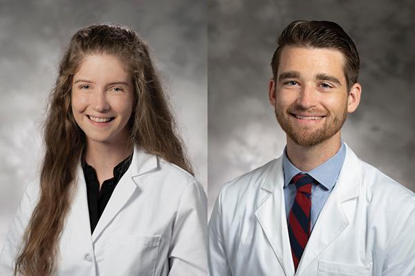 Hannah Martin and Rovlix Patterson