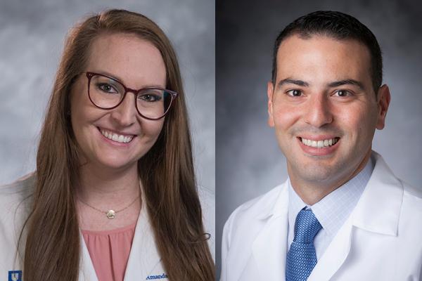 Amanda Jenson and Ralph Abi Hachem