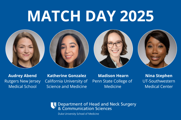 Graphic with photos and names of resident matches 