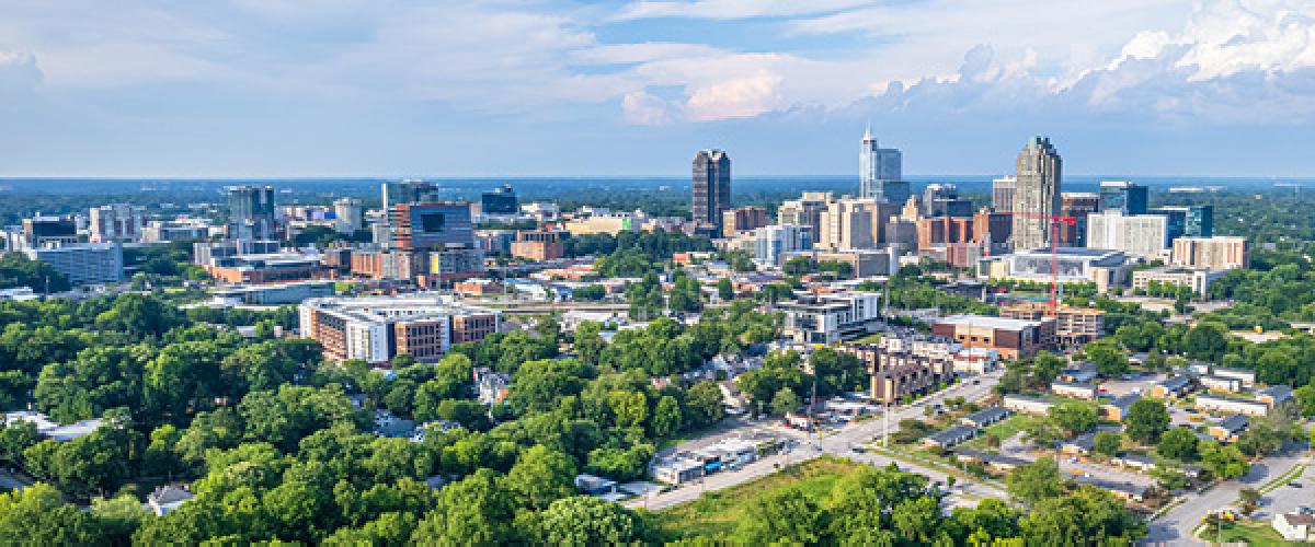 Skyline of Durham, NC