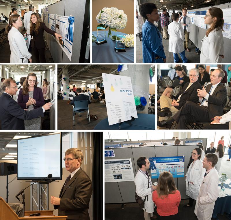 Duke Surgery Research Day Photo collage