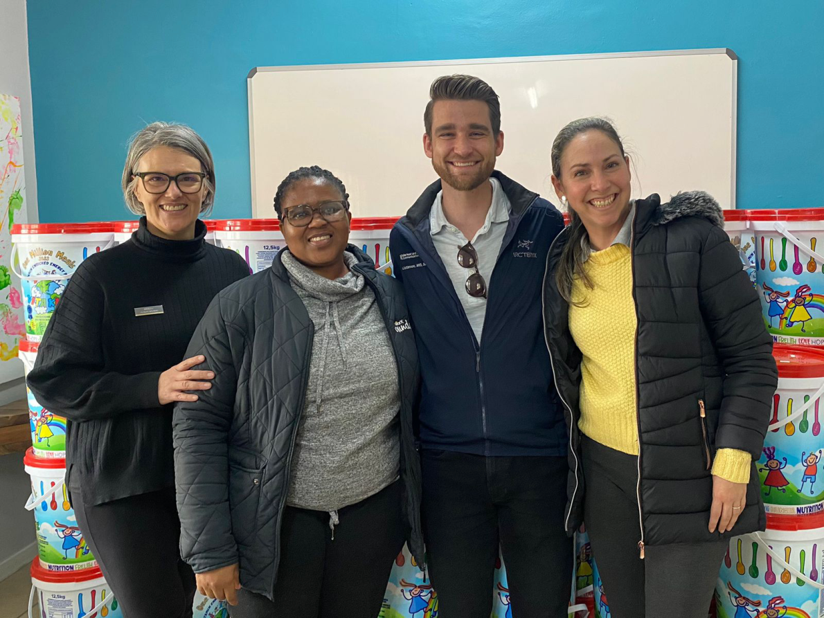 Roblix Patterson and hearX staff