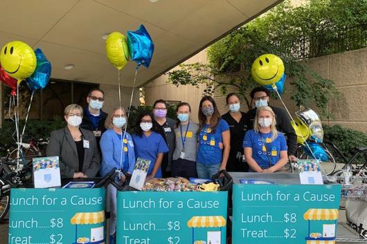 HNS&CS team at Duke Smile Stand