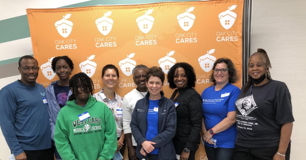 Activate Good Oak City Cares in Raleigh Duke Department of Head and