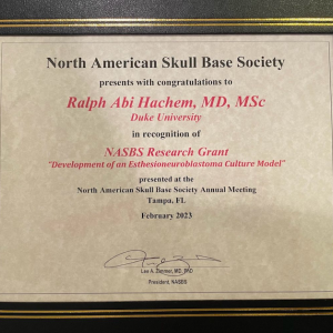 NASBS award