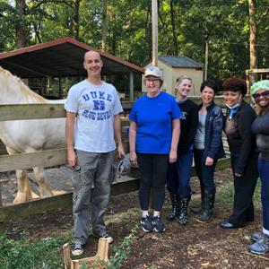 HNS&CS team at Horses for Hope September 11, 2021