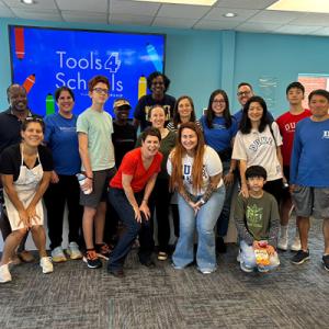 Group photo of HNS&CS team at Tools4Schools in Raleigh, NC
