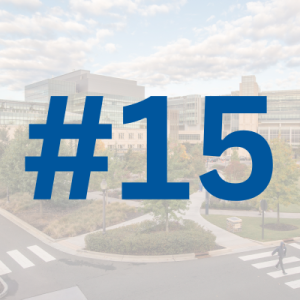 Duke Medicine Circle photo with #15 on it