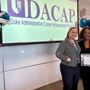 Left to right: Brooke Taylar (team lead) and Linda Jackson 